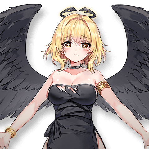 haru black angel artwork